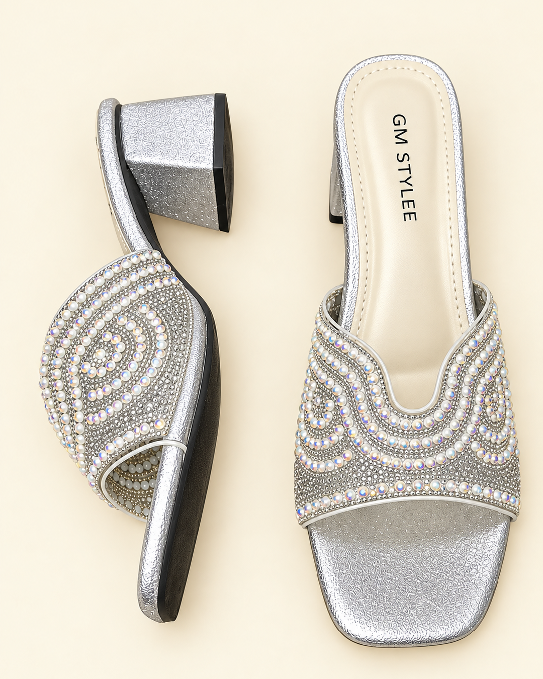 GM ELEGANT STONE CHAPPAL