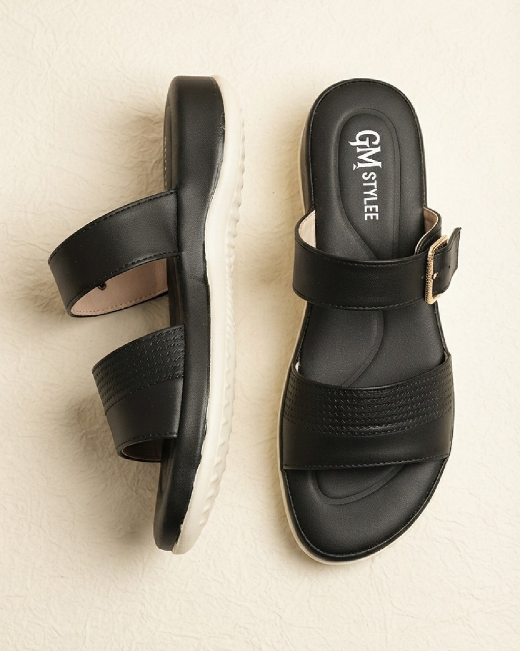 BLACK SOFTY SLIPPER 806