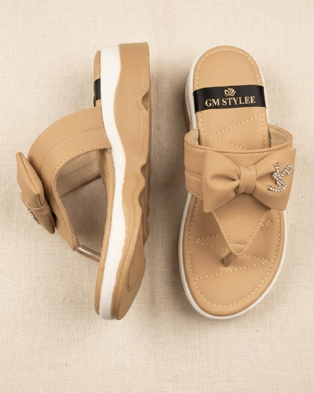 BEIGE SOFTY CHAPPAL 804